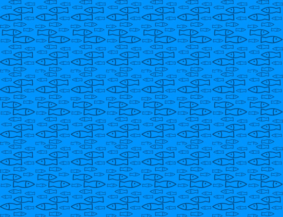 Background of Fish Shape