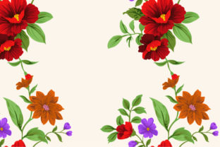 Gentle Spring Vector Floral Pattern