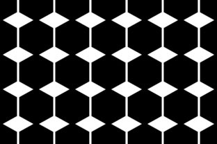 Hexagon Shape Seamless Pattern