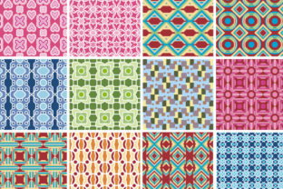 Modern Vector Seamless Pattern Collection