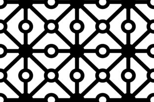 Polkadot with Line Seamless Pattern