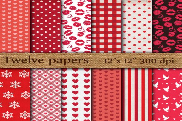 Red Digital Papers: Strategic Design Assets for Purpose-Driven Creatives