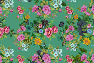 Seamless Floral Pattern Vector